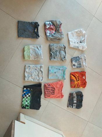 Lot t-shirts manches courtes