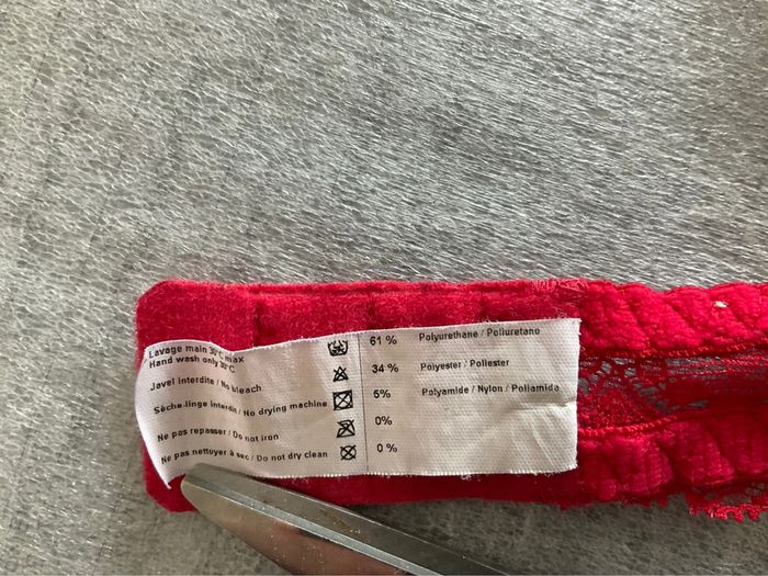 Soutien-gorge Simone Pérèle rouge - photo numéro 9