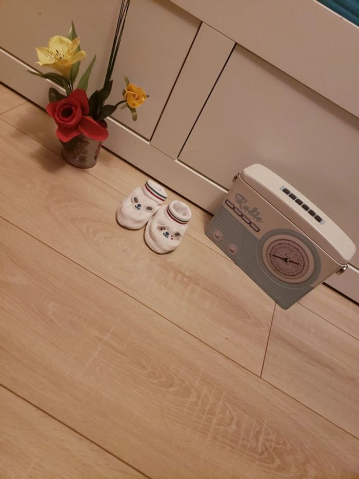 Chaussons bébé 🎀 taille 0 1 mois 1€