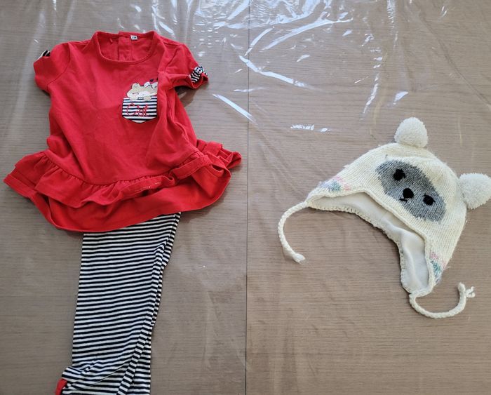 Lot vêtements fille 2 ans toute saison - photo numéro 8