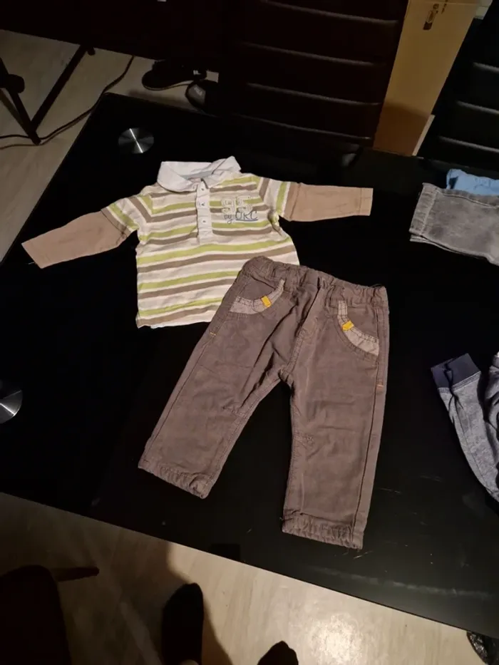 Lot 8 pièces vêtements garçon 6 mois - photo numéro 6