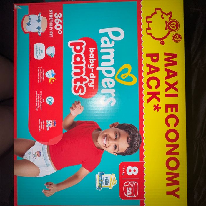 Pampers taille 8