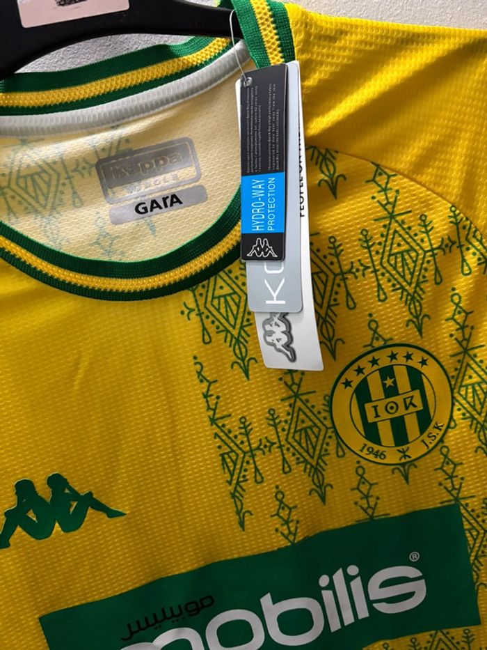 Nouveau Maillot domicile Js Kabylie jaune taille M, XL 2024/25 - photo numéro 2