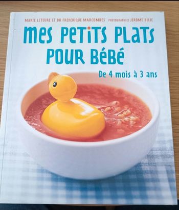 Livre de recettes pour bébé
