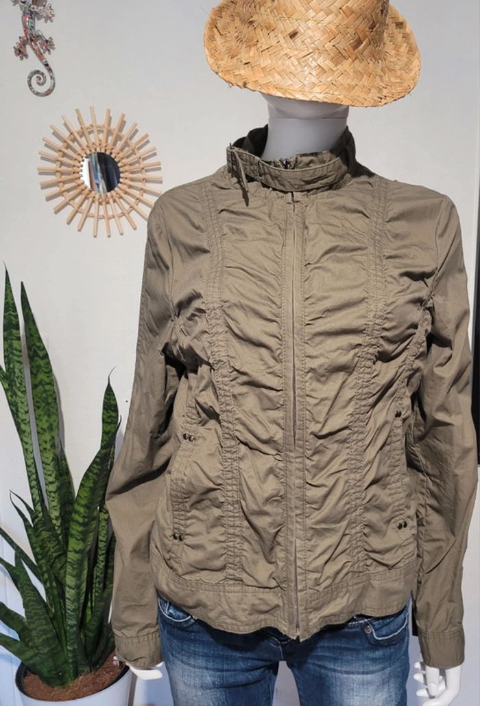 Petit blouson kaki