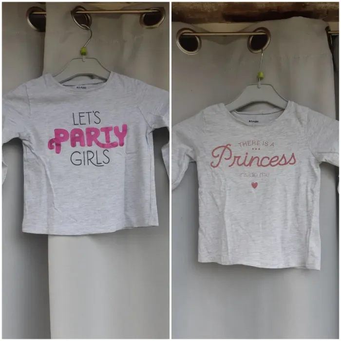 Lot tee-shirt manches longues