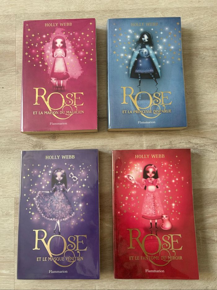 Saga de 4 livres Rose - Holly Webb