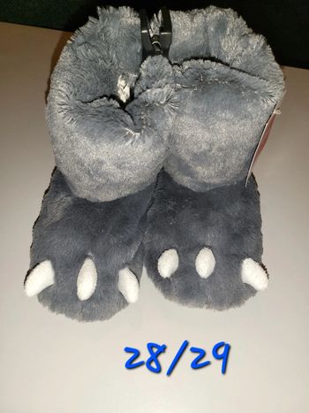 🦁 Chaussons fantaisie garçons Neuf 28/29 🦁