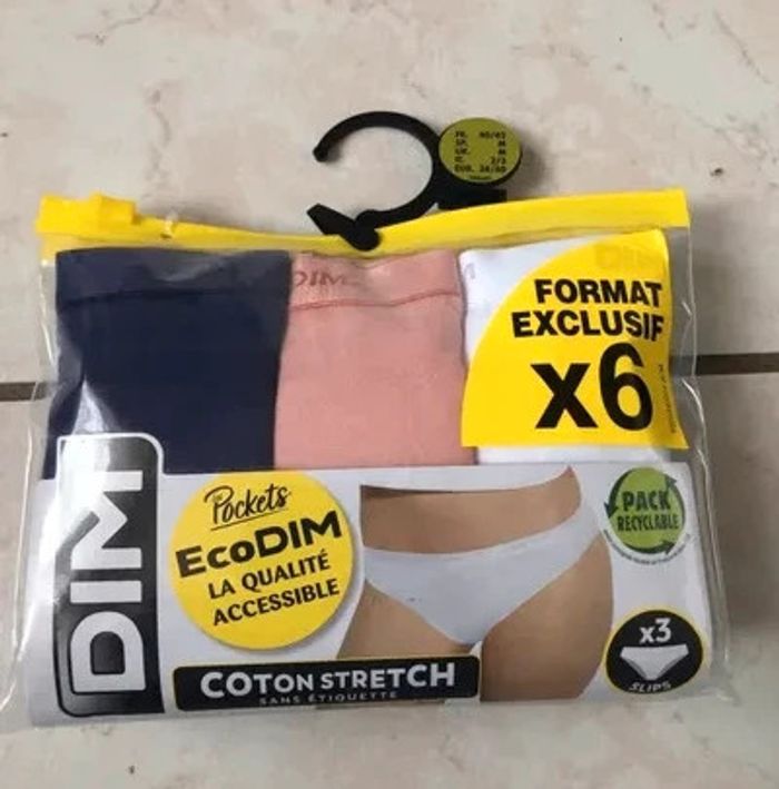 Dim Slip Des Femmes Dim Kiabi Culotte Femme Pocket PROMO Lot - Main Image