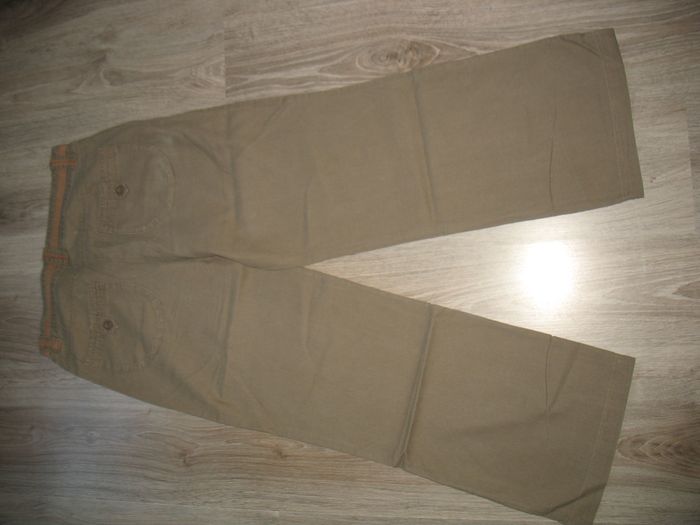 PANTALON LARGE MARRON CLAIR "KIABI WOMEN" - TAILLE 38 - n°05 - photo numéro 3
