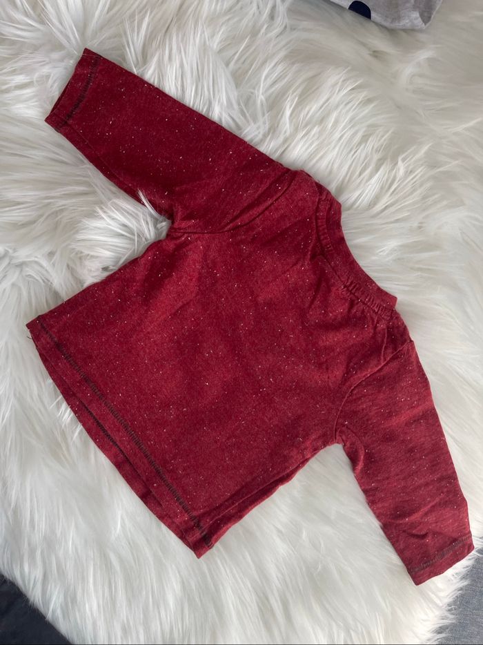 Lot de 3 t-shirt manches longues pour bébé - photo numéro 6