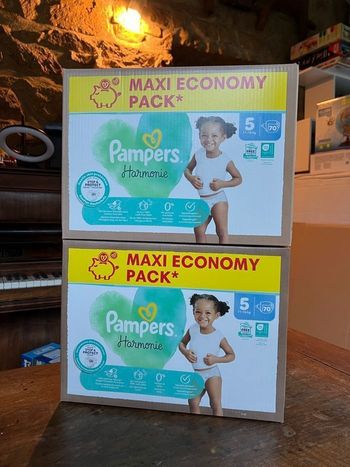 Couche taille 5 Pampers Harmonie taille 5 : 140 Couches