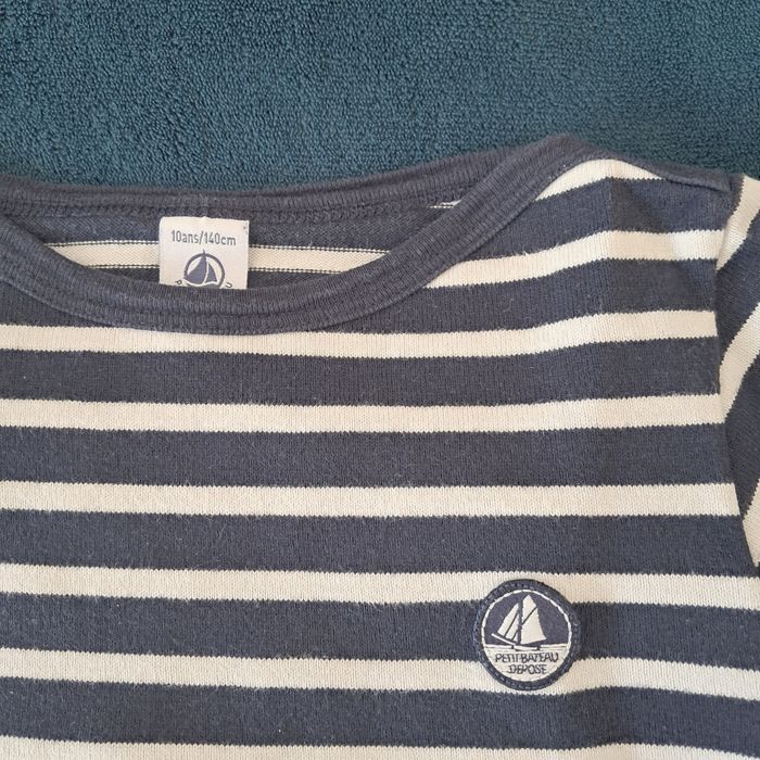 Marinière Petit Bateau 10 ans - photo numéro 2