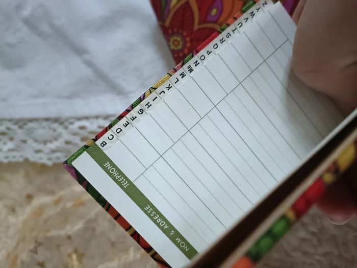 Lot de carnets d'adresses répertoires vintages - photo numéro 3