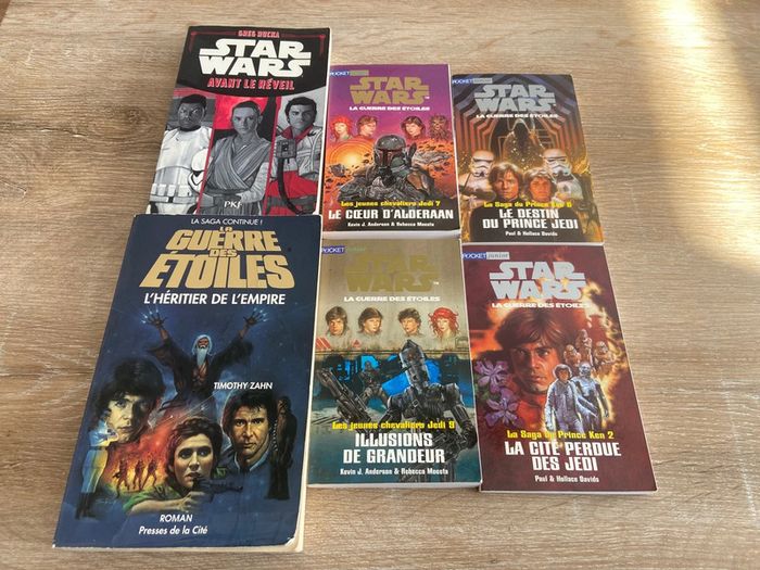 Lot de livres star wars vintage