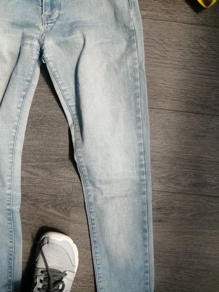 Jean effet usé taille M - photo numéro 4
