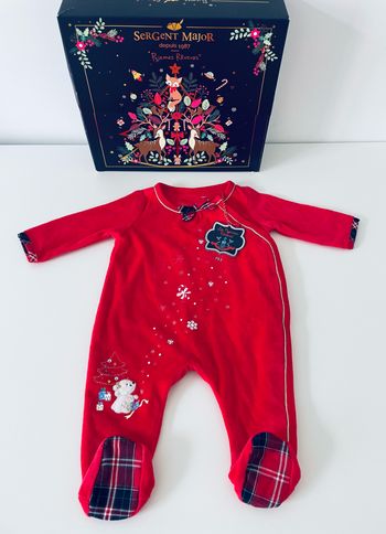 Pyjama de noël Velours Sergent Major