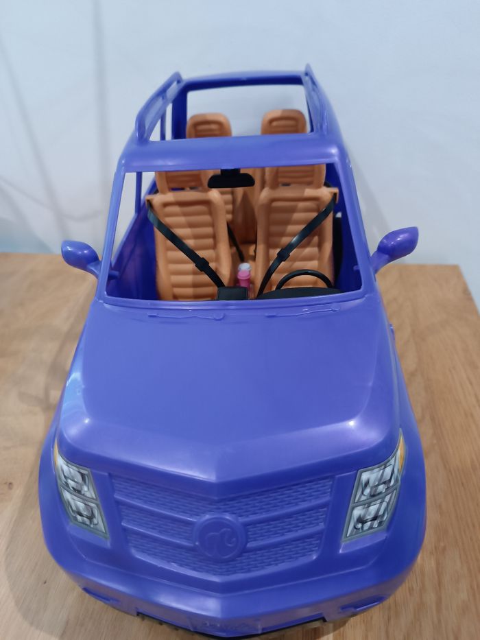 Voiture 4/4 Barbie Mattel - photo numéro 2