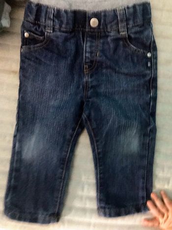 Jean taille élastique