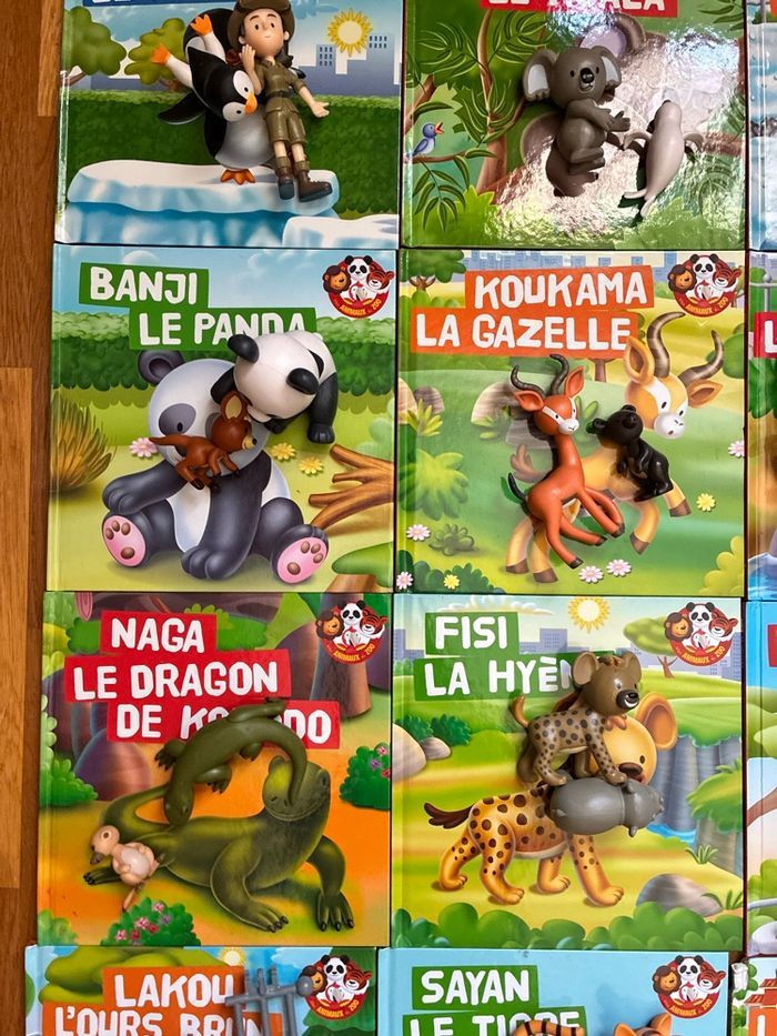 23 livres avec figurines collection mes animaux du zoo - photo numéro 5