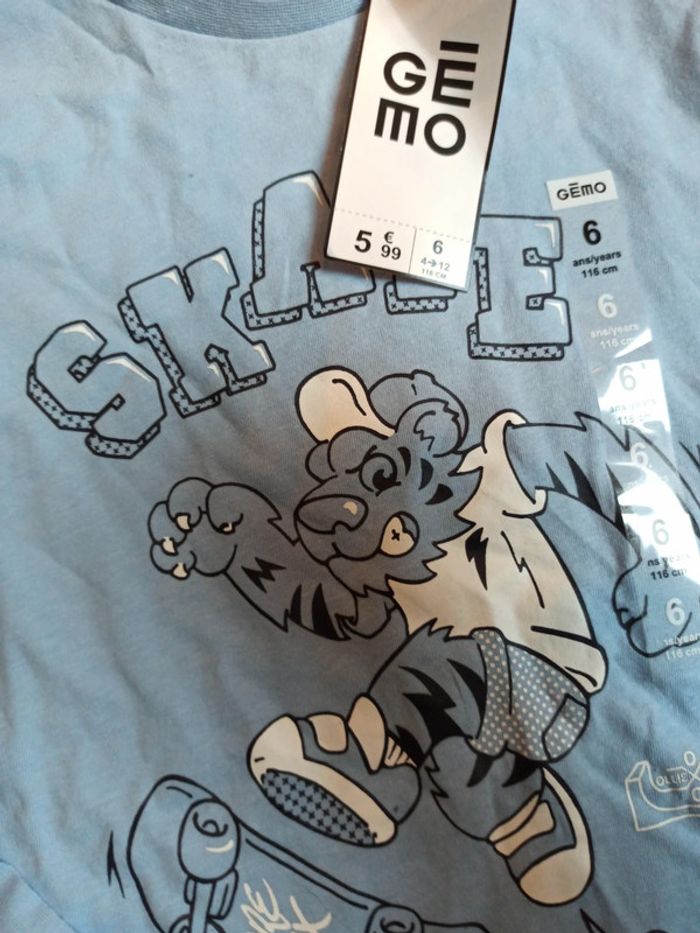 Maillot tshirt gemo - photo numéro 3