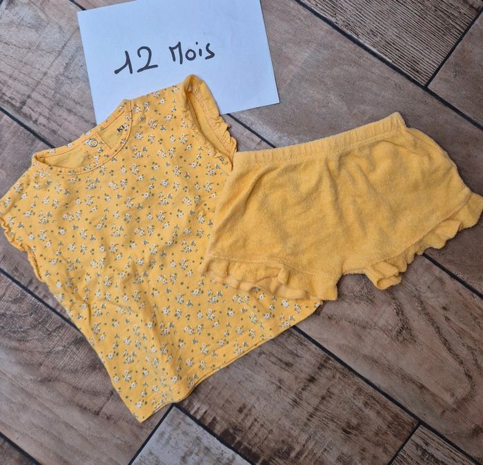 Pyjama bébé fille été