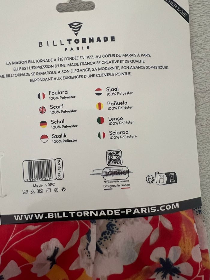 Foulard toucher soie - photo numéro 2
