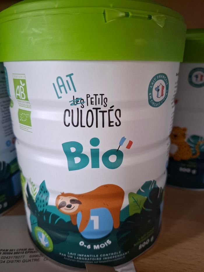 Lait petit culotté