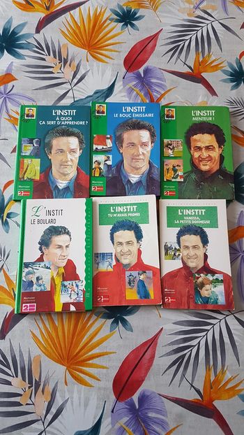 6 livres L'instit