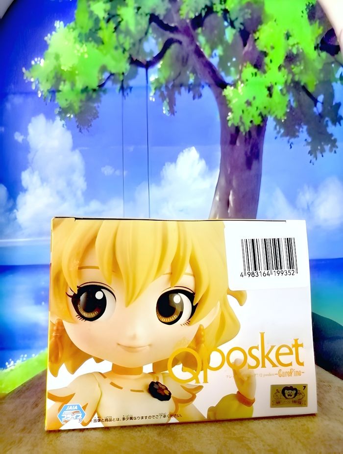 Fresh Pretty Cure - Figurine Inori Yamabuki Cure Pine Q Posket Ver. B - banpresto - photo numéro 8