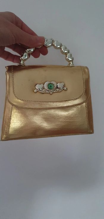 Petit sac doré
