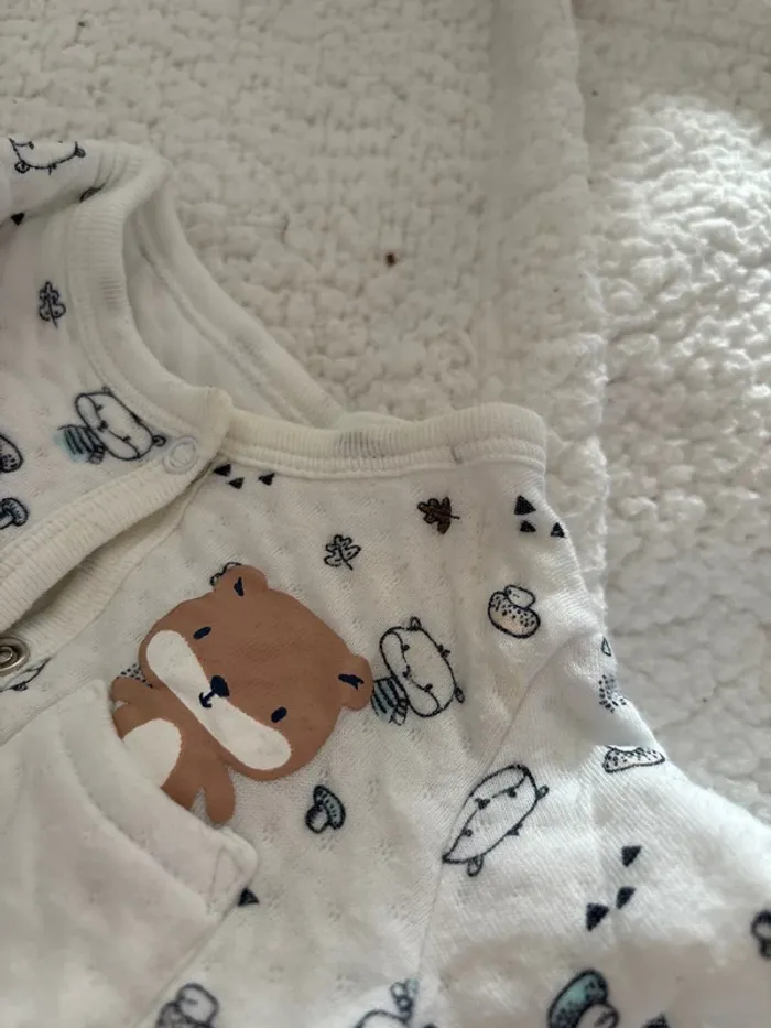 Lot de deux pyjamas Kiabi 0 mois Pat et Ripaton 0 mois - photo numéro 9