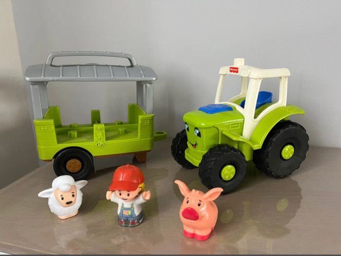Tracteur Fisher Price Little people - photo numéro 2