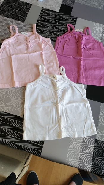 Lot de 3 débardeurs