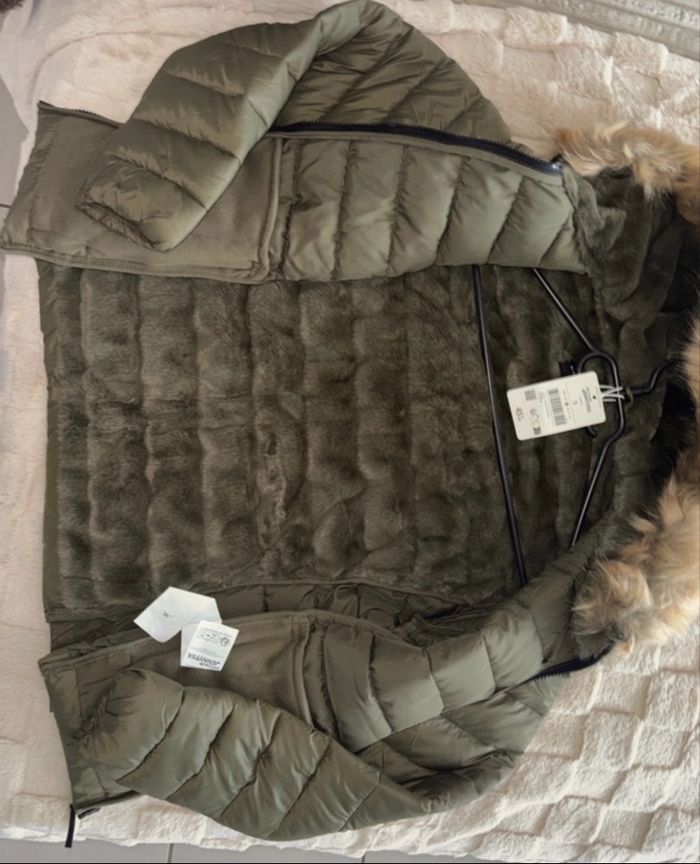 Manteau kaki Jennyfer - photo numéro 3