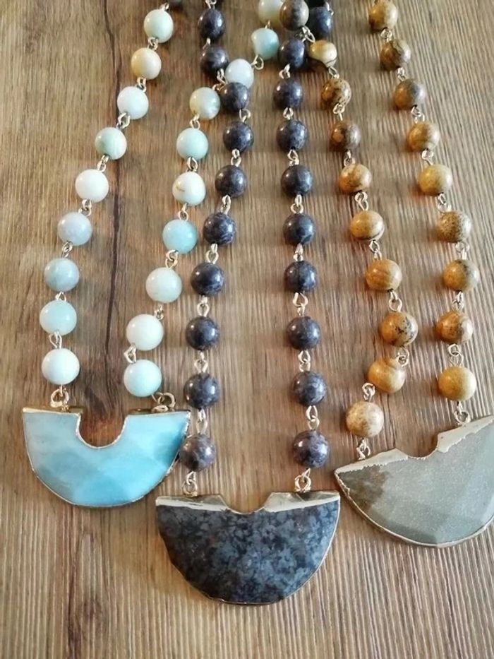 Collier en pierre-semi précieuse - photo numéro 6