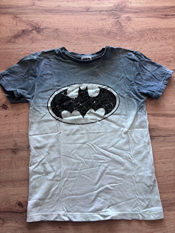 T-shirt Batman taille 8 9 ans bleu gris