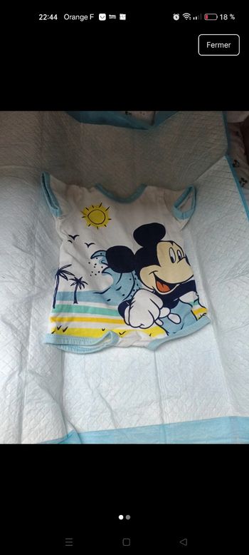 Grenouillère d'été