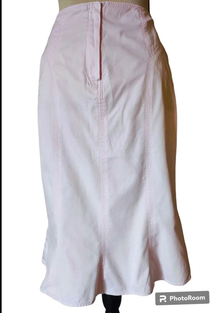 Jupe taille haute Y2K rose 34 - photo numéro 2