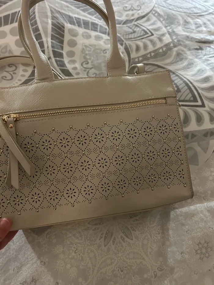 Sac à main beige - photo numéro 5