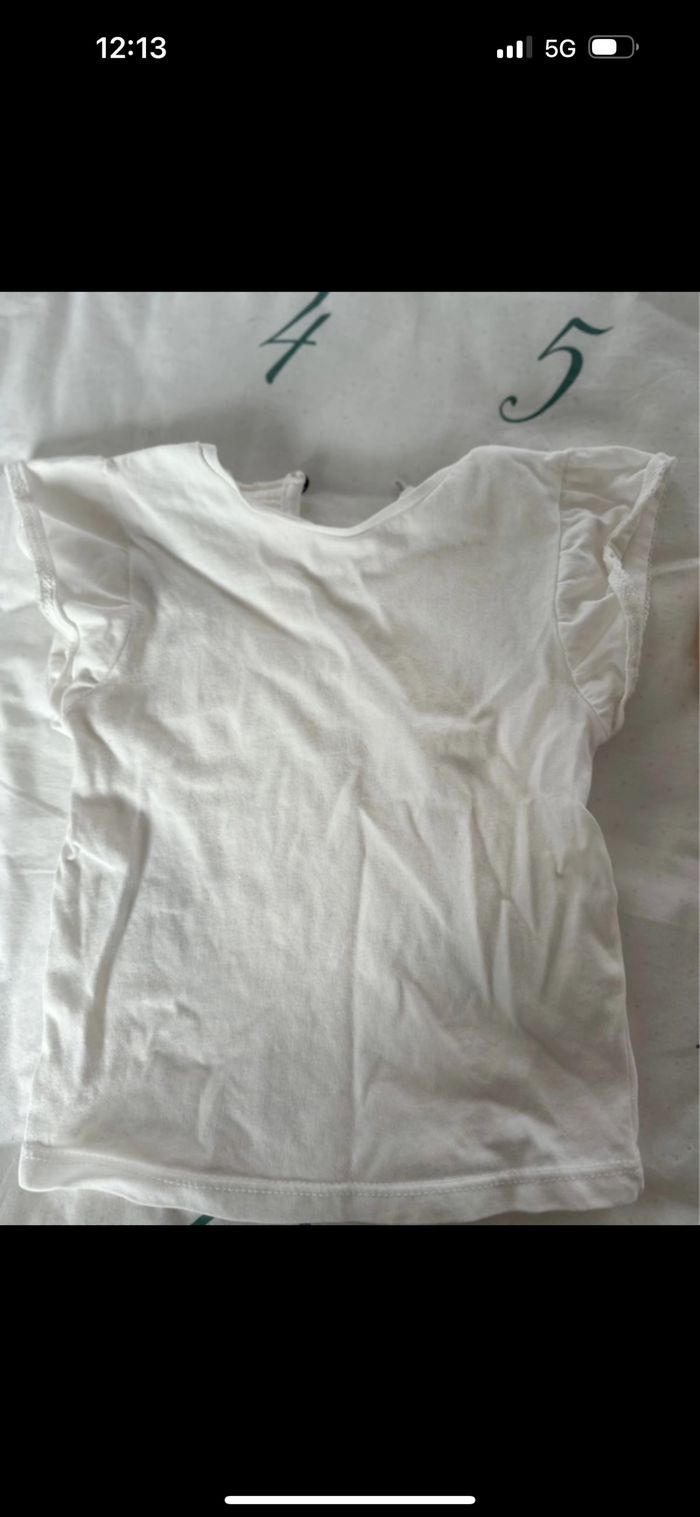 T-shirt manches volants - photo numéro 3