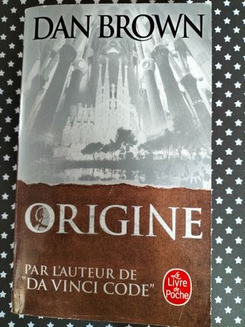 Livre Dan Brown Origine