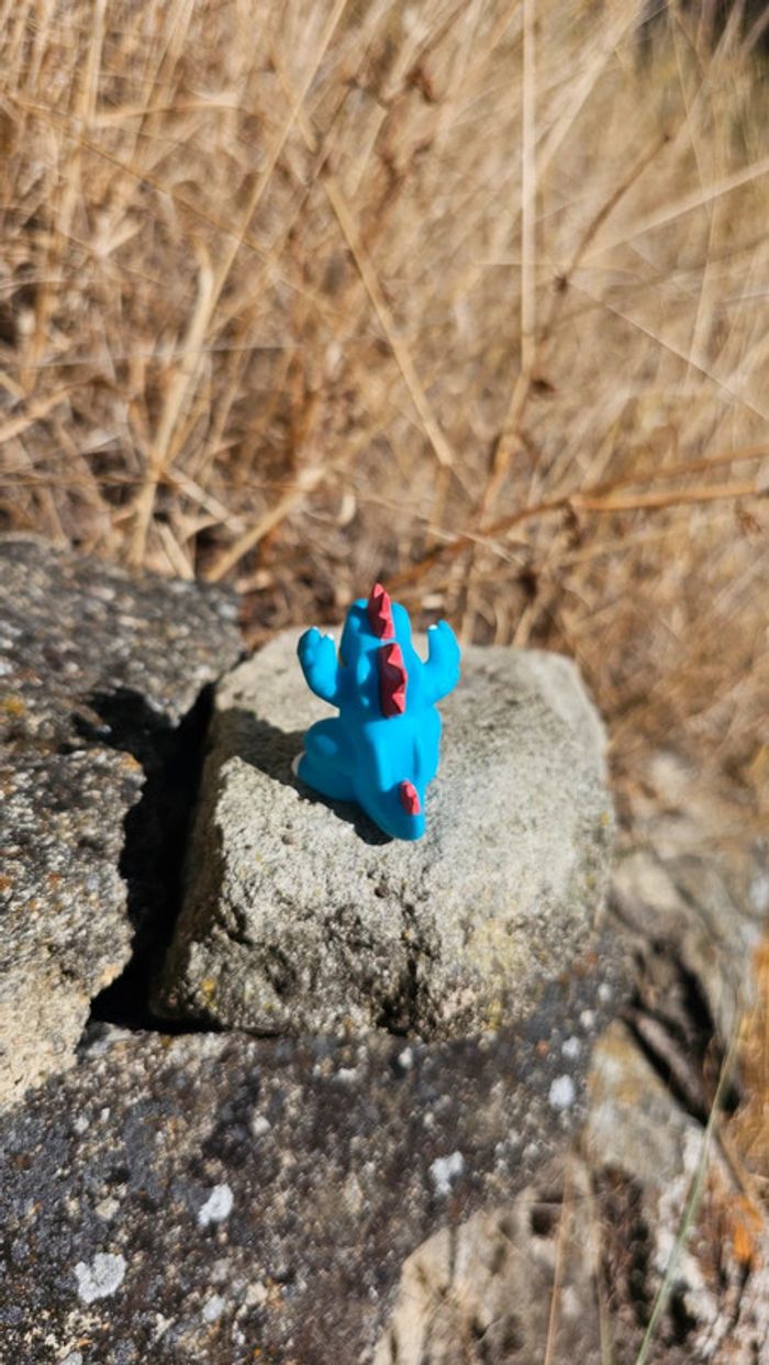 Super figurine Pokemon Nintendo finger puppet Aligatueur - photo numéro 4