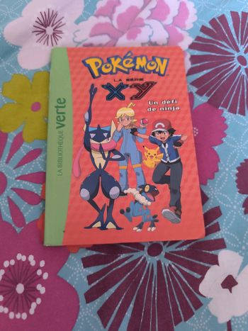 Livre pokémon. Serie xy. Un défi de ninja