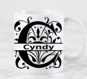 Mug monogramme prénom