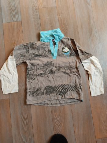 Tee shirt manches longues garçon 8 ans
