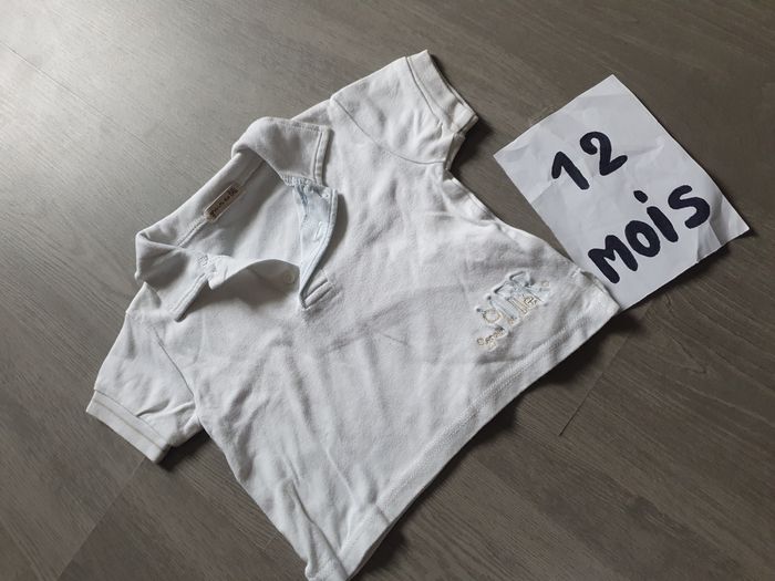 Maillot t-shirt polo 12mois garçon