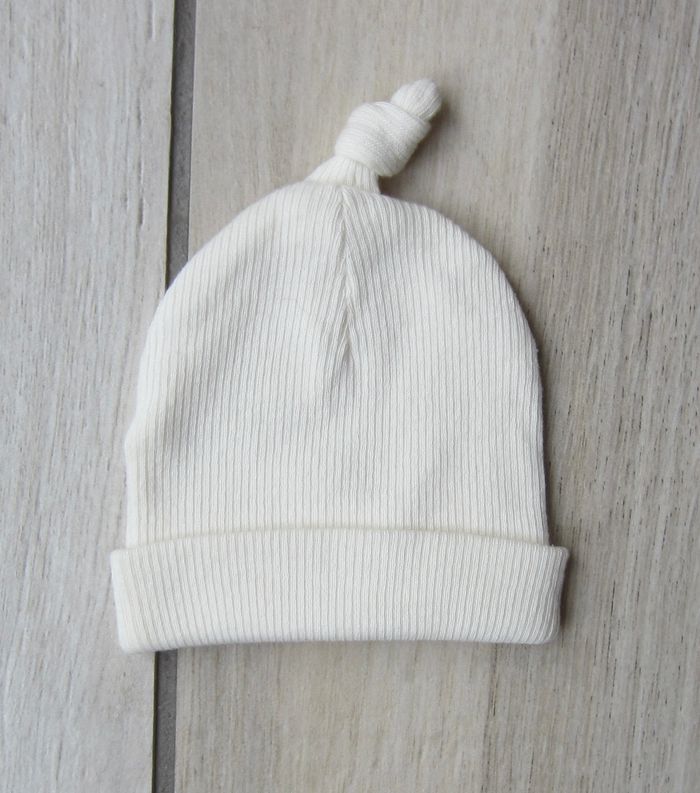 Idéal jumeaux : Lot de 2 bonnets de naissance pour prématuré ou bébé plume - photo numéro 3