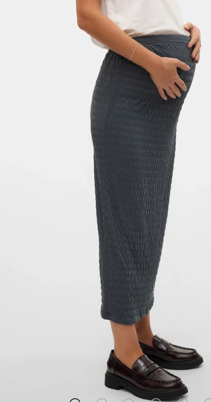 Jupe midi taille haute grossesse - Mama;Licious - photo numéro 5