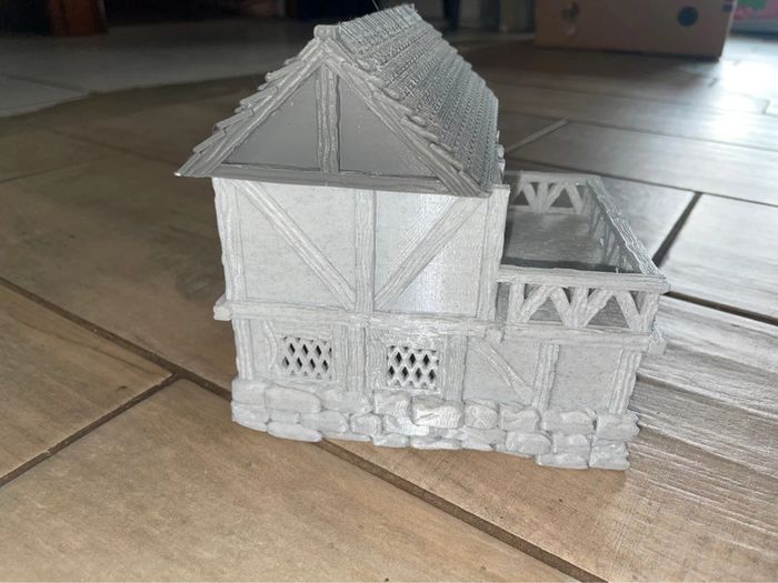 Petite maison château en 3D boîte à bijoux de rangement tirelire - photo numéro 4